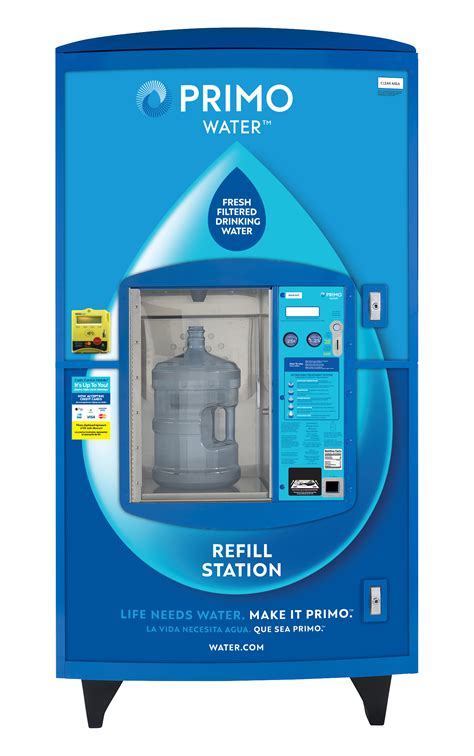 Bottled Water Refill. Self-Service Refill Water i