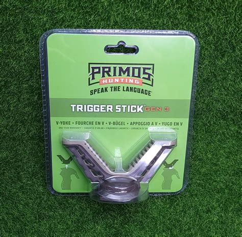 Primos Hunting 65501 Trigger Stick Gen III, V-Yoke , Green