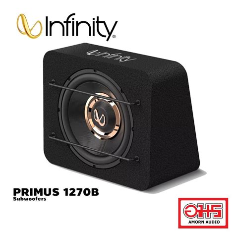 Primus 1270B Sealed slim enclosure with 12" (300mm) subwoofer