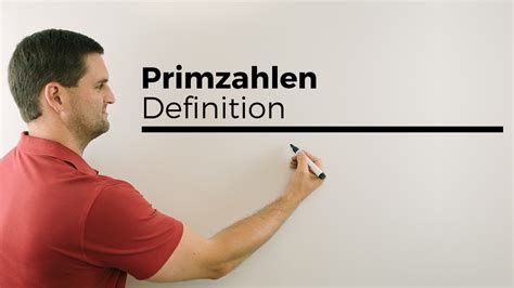 Primzahlen, Definition Mathe by Daniel Jung - YouTube