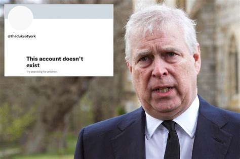 Prince Andrew now stripped of his royal Twitter handle, too