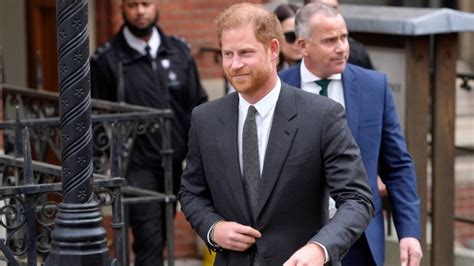 Prince Harry back in court for phone hacking hearing finale