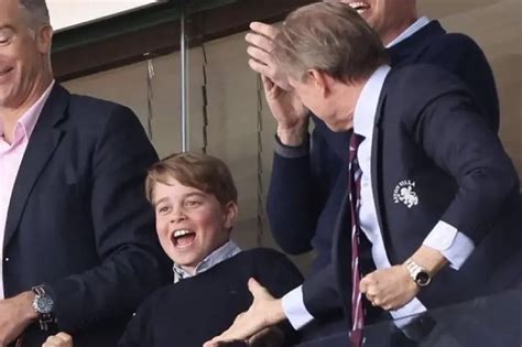 Princes William and George see Villa beat Nottingham Forest