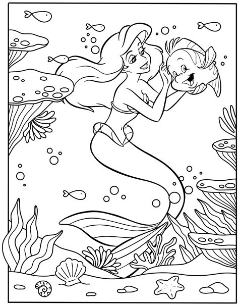 Princess Coloring Pages Arie