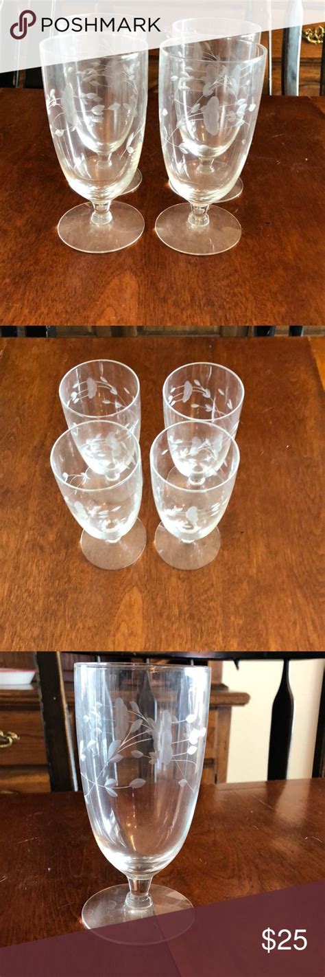 Princess House Set of 4 Crystal Glasses – Lived Experience Thrift