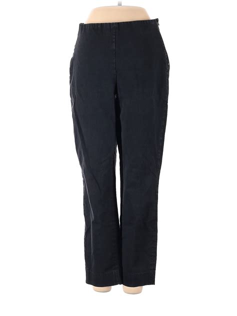 Princess Polly Grid Black Casual Pants Size 2 - 60% off