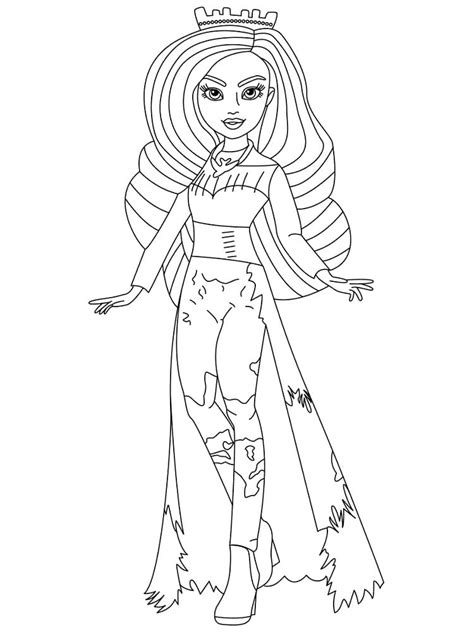 Dirt Bike Coloring Page