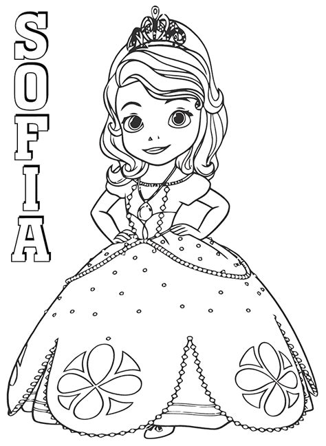Princess Sofia Coloring Book