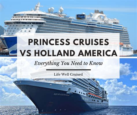 Princess Vs. Holland America Cruises