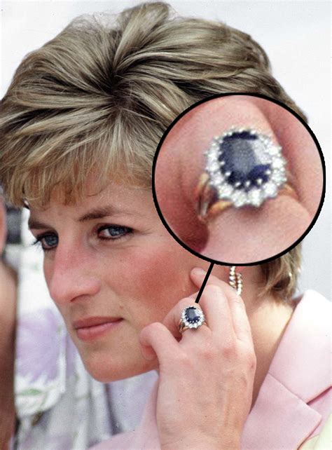 Princess diana engagement ring. Feb 22, 2023 · Princess Diana, left, photographed wearing her engagement ring, November 24, 1995. Prince Harry, right, photographed June 3, 2022, and, inset, Paul Burrell on March 13, 2017. Burrell has denied ... 