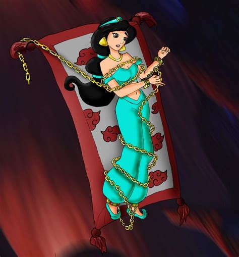 Disney's Princess Jasmine channels her inner slut and fucks everyone in sight, from her own father to that wacky blue genie. This big-boobed strumpet has a shaved pussy and a bouncy ass, and she's not shy about showing off either one. Come jerk off while destroying all your fondest childhood memories from Disney.