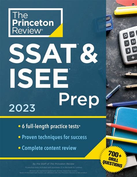 Princeton Review Ssat & Isee Prep, 2024 : 6 Practice Tests