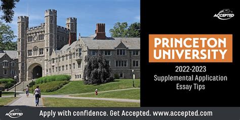 Princeton Supplemental Essays 2022 2023