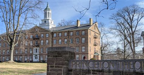 Princeton theological seminary. Things To Know About Princeton theological seminary. 