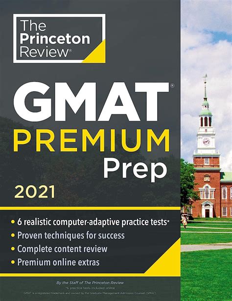 Download Princeton Review Gmat Premium Prep 2021 6 Computeradaptive Practice Tests  Review  Techniques  Online Tools By Princeton Review