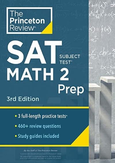 Read Online Princeton Review Sat Subject Test Math 2 Prep 3Rd Edition 3 Practice Tests  Content Review  Strategies  Techniques By Princeton Review
