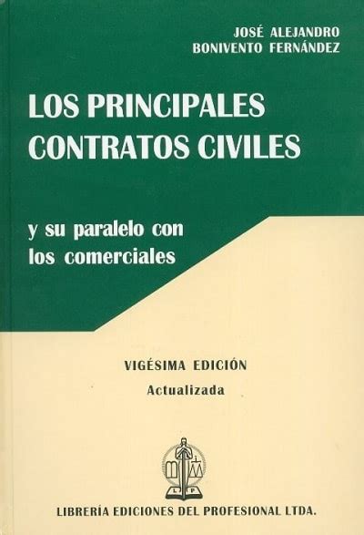 Principales contratos civiles y su paralelo con los comerciales. - Design textbooks in civil engineering by serge leliavsky.