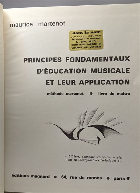 Principes foundamentaux d'éducation musicale et leur application. - Case study questions answers for mba.