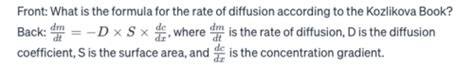 Principle of Diffusion Flashcards Quizlet