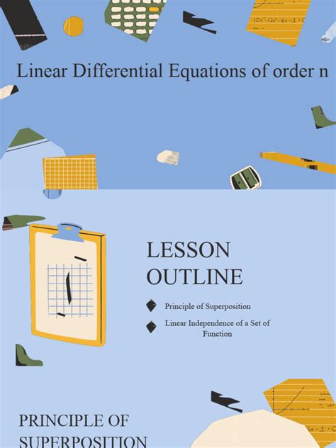 Principle of Superposition and Linear Independence Download Free PDF