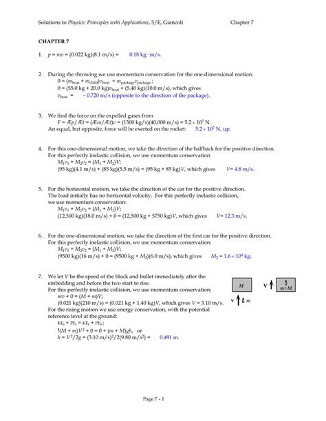Principles Applications Physics Answers