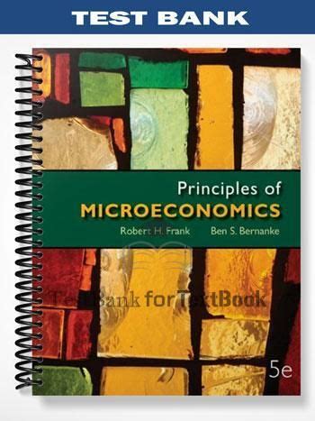 Principles Bank Of 5th Test Microeconomics Edition