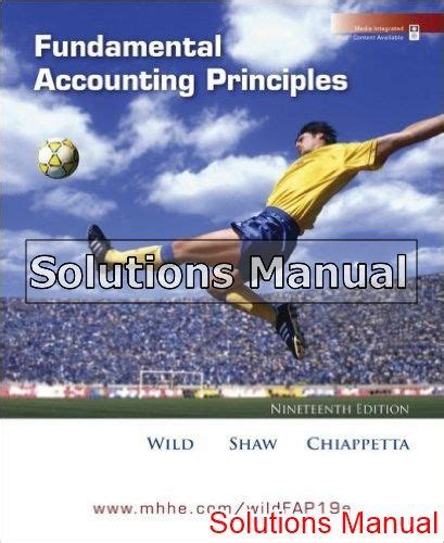 Principles Fundamental Manual Edition Solutions 19th Accounting
