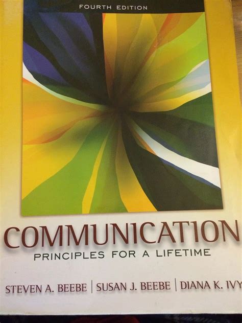 Principles Lifetime A Edition 4th For Communication