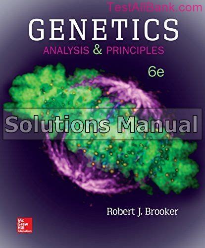 Principles Of 6th Edition Solutions Genetics