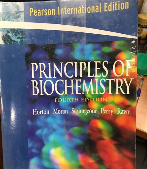 Principles Of Biochemistry Moran 4th Edition