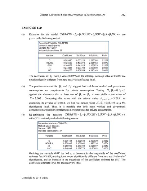 Principles Of Econometrics Exercise Solutions Chapter 1