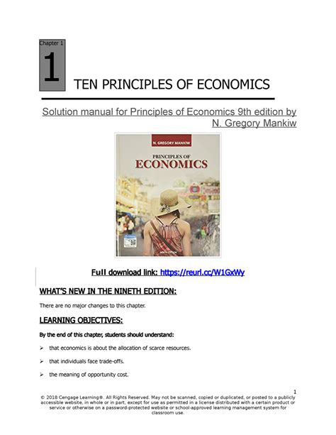 Principles Of Economics 6 Edition Answer Key