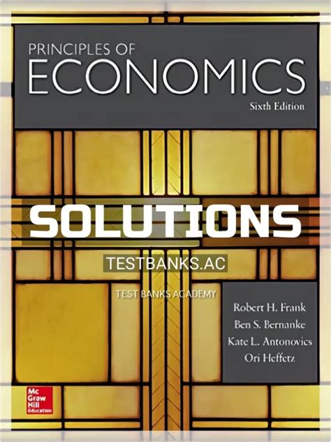 Principles Of Economics 6th Edition Answers Solutions