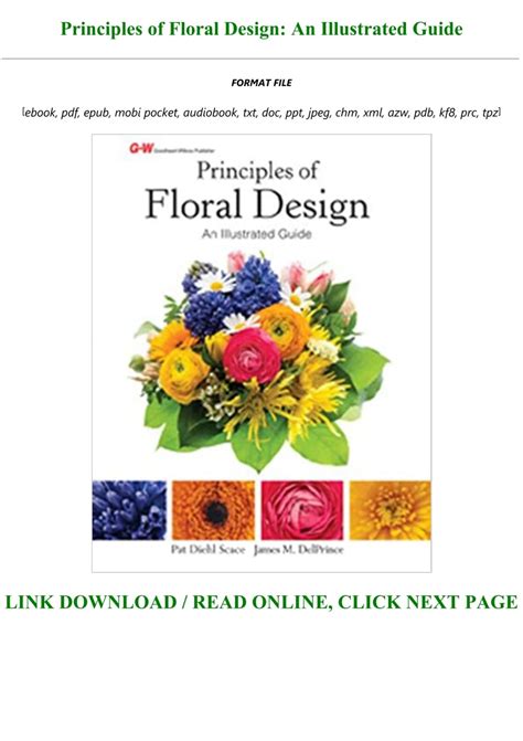 Principles Of Floral Design Pdf Design Talk