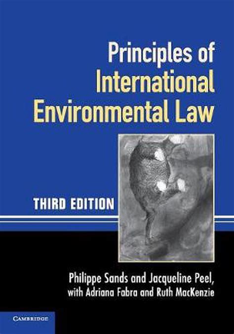 Principles Of International Environmental Law 3rd Edition