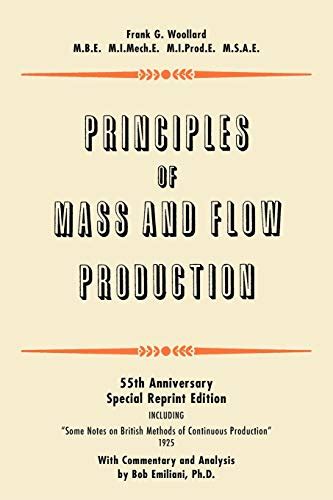 Principles Of Mass And Flow Production