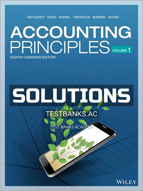 Principles Weygandt 8th Edition Solutions Accounting Manual