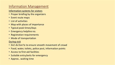 Principles of crowd control - SlideShare