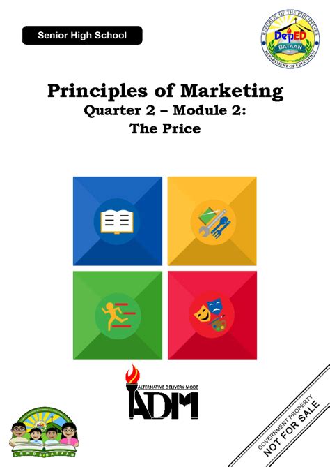 Principles of marketing g12 module.  Includes activities and assessmen...