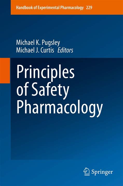 Principles of safety pharmacology handbook of experimental pharmacology. - A canadian writers pocket guide 5th edition.