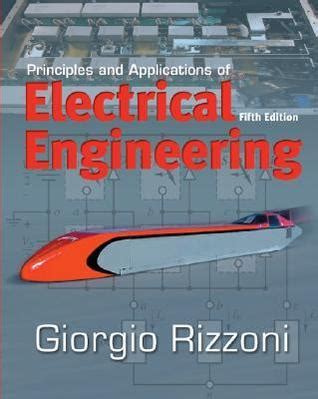 Read Online Principles And Applications Of Electrical Engineering By Giorgio Rizzoni