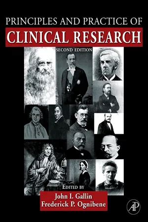 Read Principles And Practice Of Clinical Research By John I Gallin
