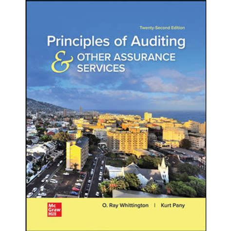 Read Online Principles Of Auditing  Other Assurance Services By O Ray Whittington