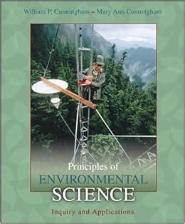 Full Download Principles Of Environmental Science Inquiry And Applications By William P Cunningham