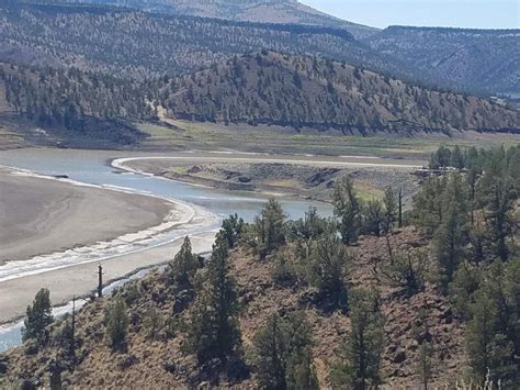 The water level in Prineville Reservoir is seen at Bowman Dam on Saturday outside Prineville. As of Tuesday, Prineville Reservoir was 82% full and fast approaching capacity — a big turnaround .... 
