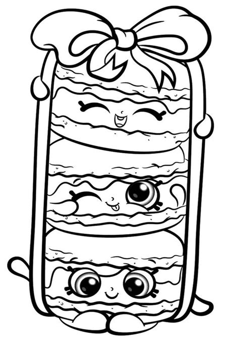 Print Shopkins Coloring Pages
