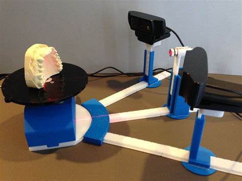 Print Your Own 3D Scanner Kit (for IntriCAD Triangle software) by idea