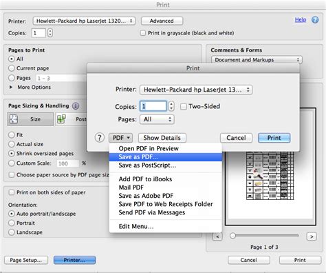 Print as pdf. Print a PDF. Choose File > Print or click icon in the toolbar. Select a Printer and number of Copies to print. (Optional) Click Properties to open the Printer … 