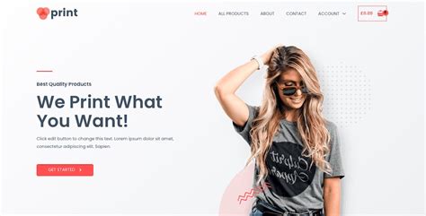 Print on demand website template.  It also includes a user friendly custom check cr...