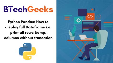 Print pandas dataframe without truncation. ---This video is based on the questio...